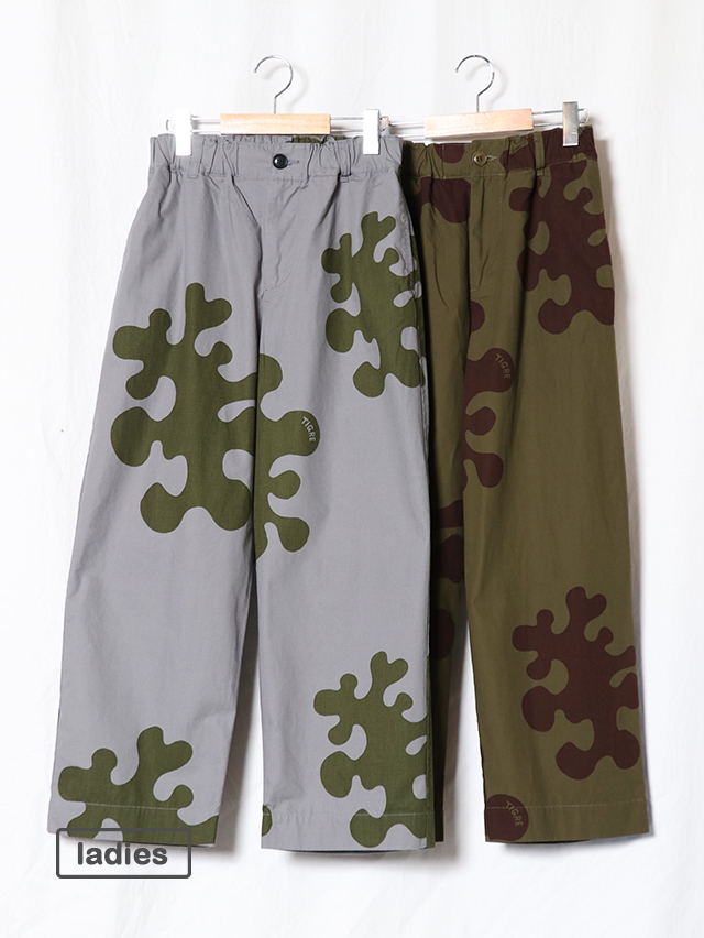 TBアメーバカモミャオテーパードパンツ