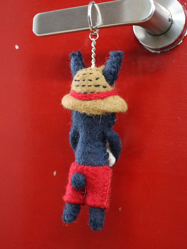 ナッティーキーホルダー TIGRE BROCANTE