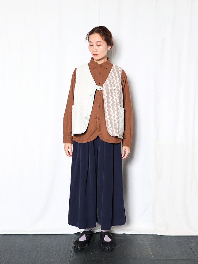 ヴィンテージカンタMIXビッグポケットベスト TIGRE BROCANTE