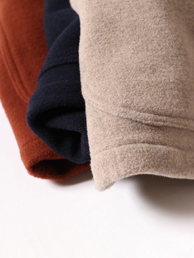 ダブルクロスメルトンラグランカバーオール TIGRE BROCANTE