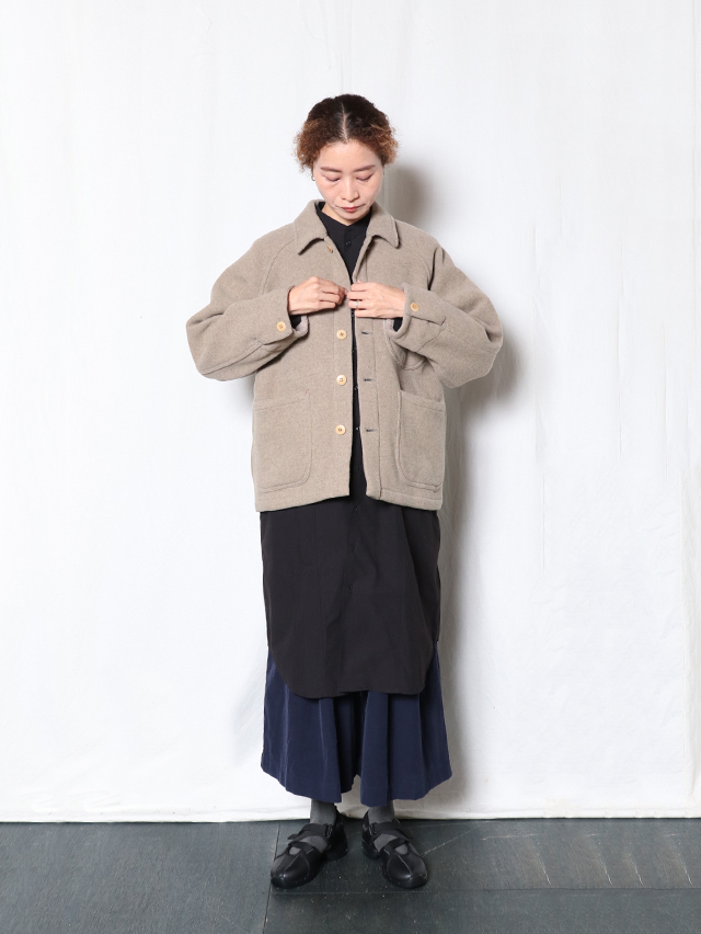 TIGRE BROCANTE ☆ チェックカバーオール 再入荷**Tigre Brocante ティグルブロカンテ Indigoギンガムチェックス