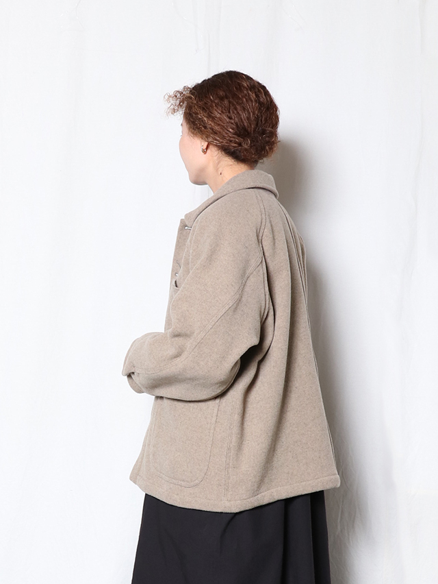 ダブルクロスメルトンラグランカバーオール TIGRE BROCANTE