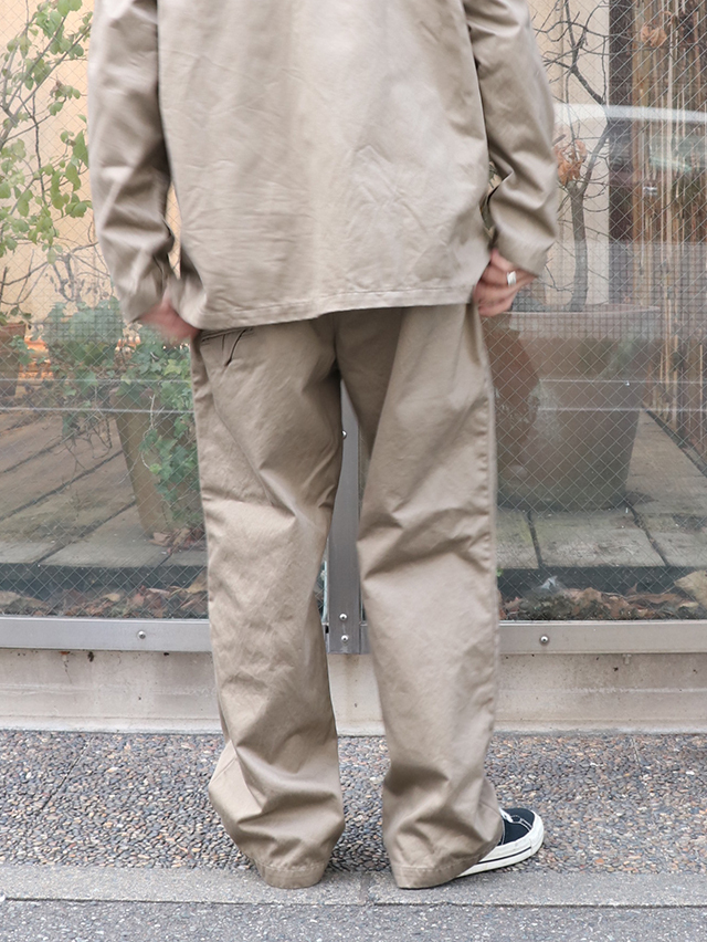 ウエポンチノフラップトラウザーパンツ TIGRE BROCANTE