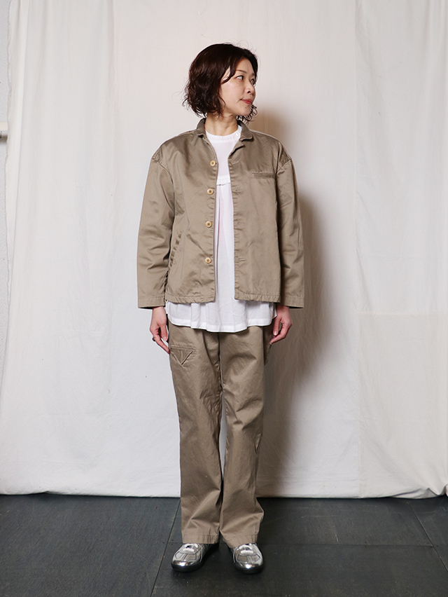 ウエポンチノフラップトラウザーパンツ TIGRE BROCANTE