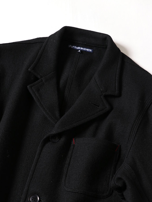 ウールニットワークテーラードジャケット TIGRE BROCANTE