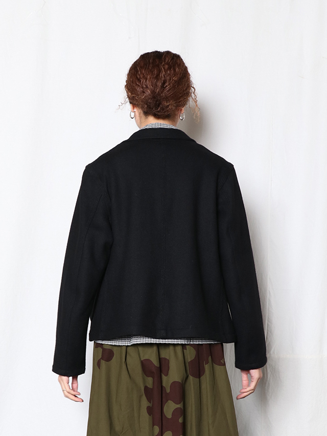 ウールニットワークテーラードジャケット TIGRE BROCANTE