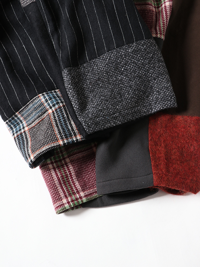 ウールMIXダーツワイドパンツ TIGRE BROCANTE