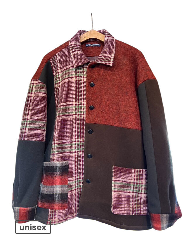 ウールMIXポケットベニスシャツ(MensM)