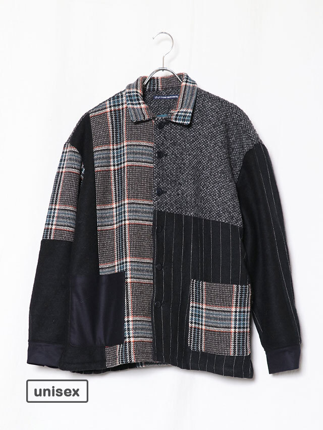 ウールミックスポケットベニスシャツ