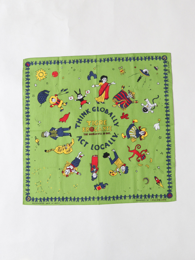 完売品✨️TIGRE BROCANTE リメイクバンダナスカート パッチワーク 完売品✨️TIGRE BROCANTE リメイクバンダナスカート パッチ
