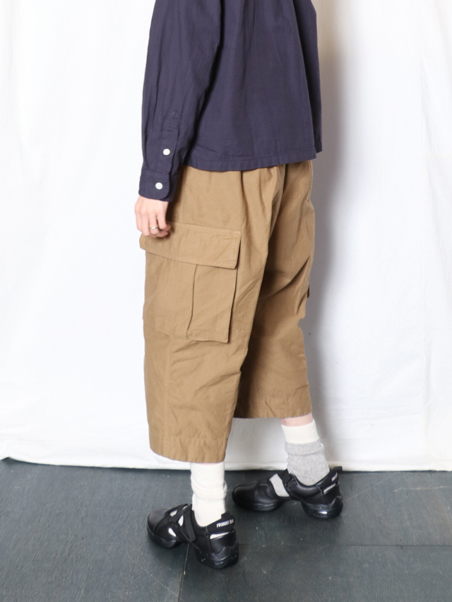 バックサテンミャオカーゴパンツ TIGRE BROCANTE