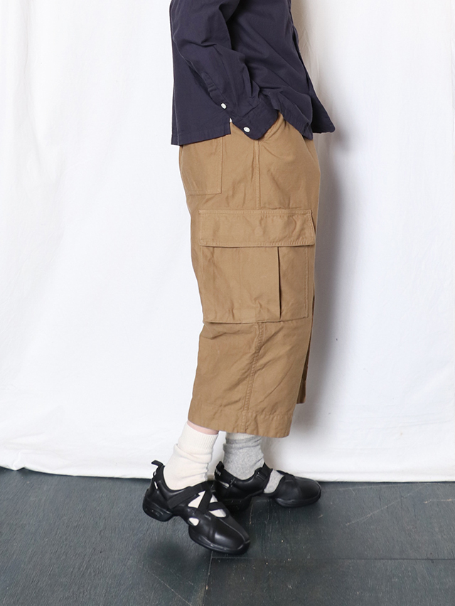バックサテンミャオカーゴパンツ TIGRE BROCANTE