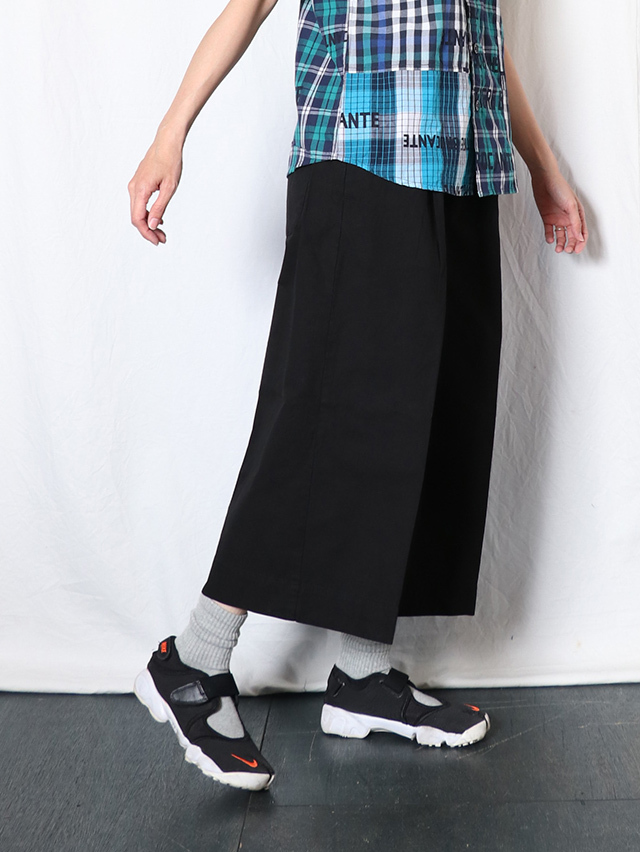 ジンバブエレディースワイド八分丈パンツ TIGRE BROCANTE