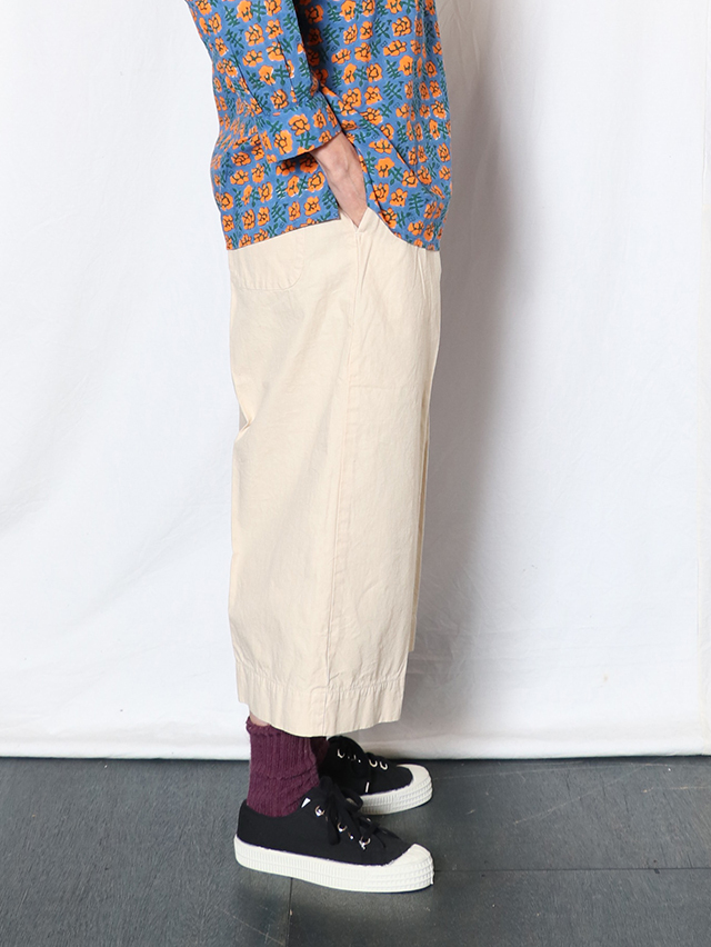ジンバブエレディースワイド八分丈パンツ TIGRE BROCANTE