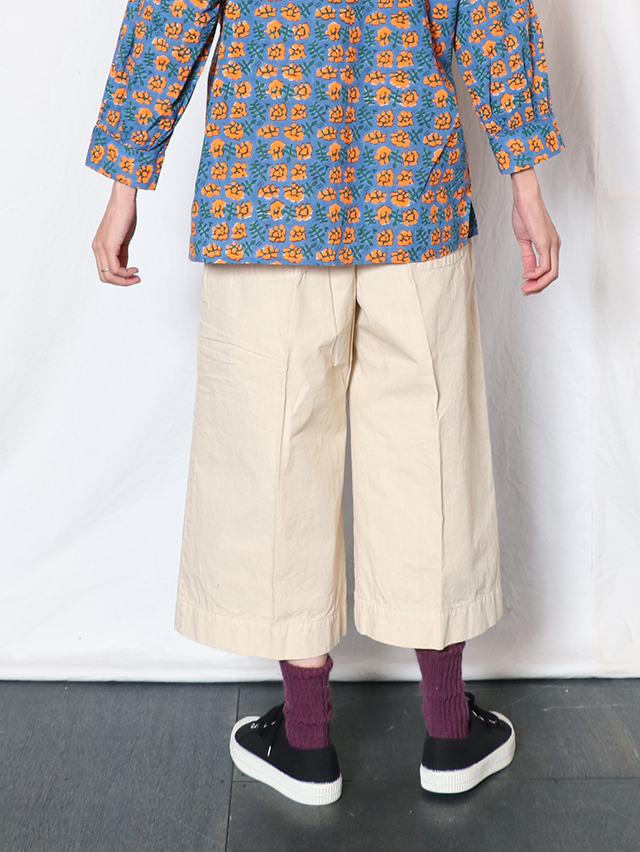 ジンバブエレディースワイド八分丈パンツ TIGRE BROCANTE