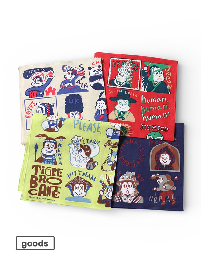 One worldガーゼバンダナ