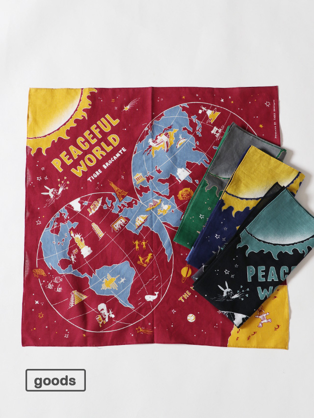 Peaceful Worldバンダナ
