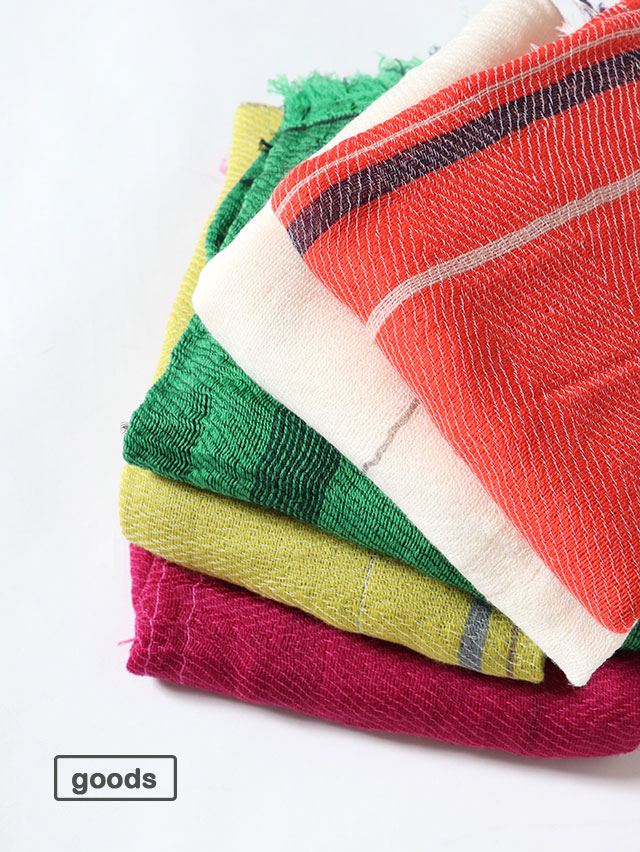 tamaki niime roots shawl MIDDLE TIGRE BROCANTE