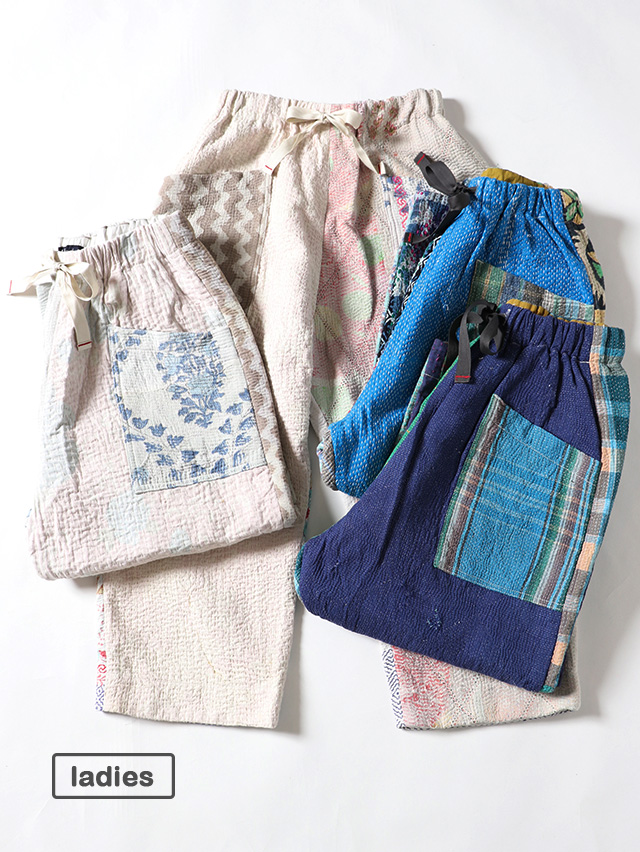 ヴィンテージカンタMIXミャオ9分丈パンツ TIGRE BROCANTE