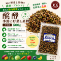 醗酵 季節の野菜と果物 500g  生タイプ　Diara 国産　ペット用　Diara