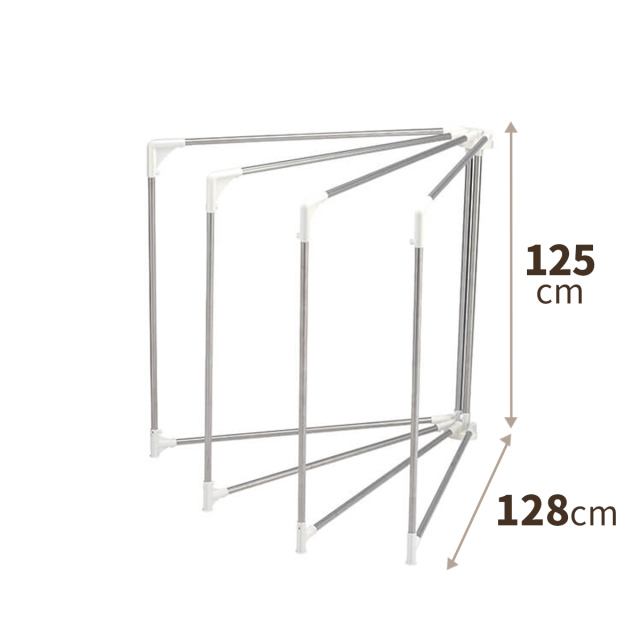 ポーリッシュ 布団干し扇型4枚 PS-27