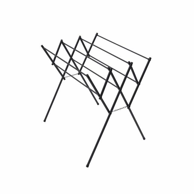 ポーリッシュ ブラック物干し タオルスタンド PSBK-03 テンマフィッツ