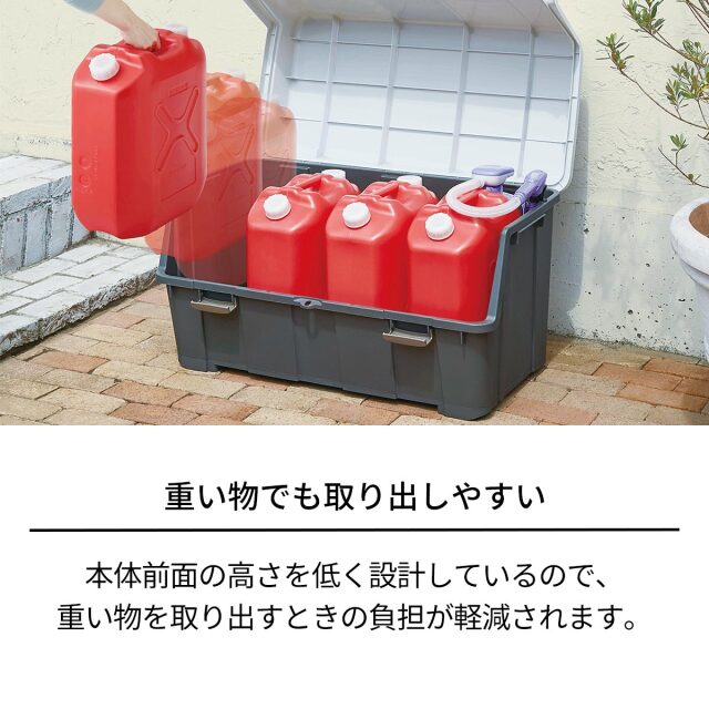 大きく開くコンテナー テンマフィッツワールド
