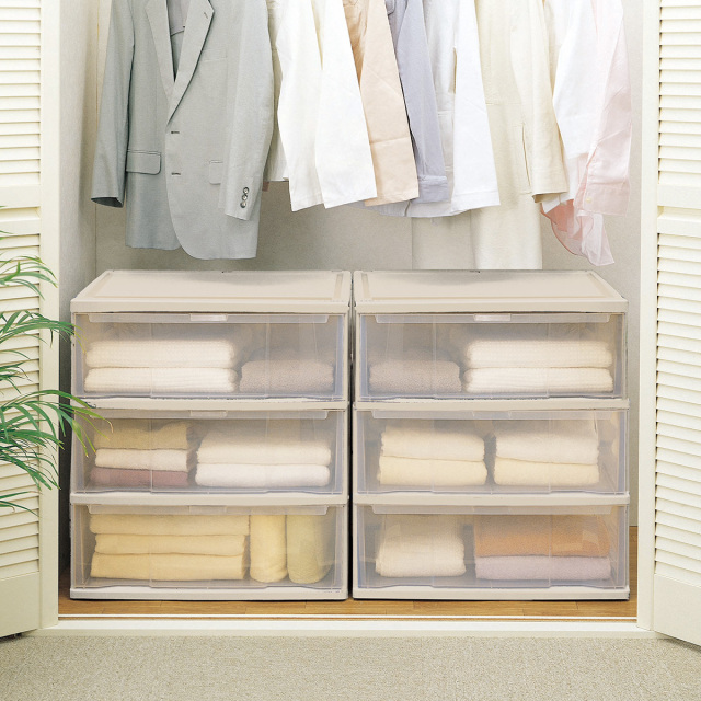 コスパ クローゼットケース （ワイド）深3段