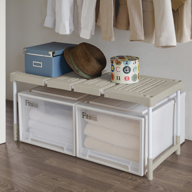 ピタッ！と伸びるん棚 レギュラータイプ テンマフィッツワールド