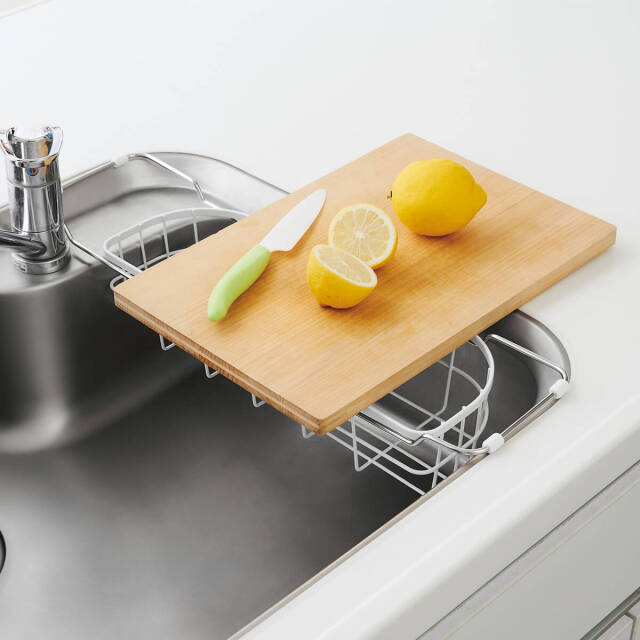 ファビエ スライド式シンクバスケットスリム