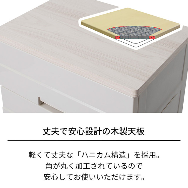 369fk 【未使用品・開封品】チェスト 日本製 完成品 フィッツプラスイージー 4段 カラー点灯カプチーノ y061103fk フィッツプラス イージー テンマフィッツワールド