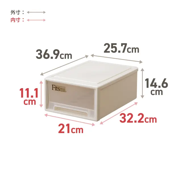 フィッツケース クラシック 小物収納