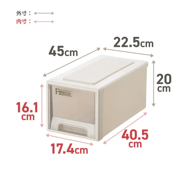 フィッツケース クラシック 小物収納