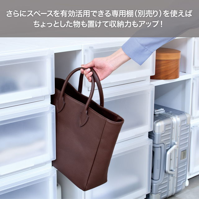 【美品】【定価11,960円】 Fits フィッツ ケース アドバンス 55サイズ ２個セット　収納ケース フィッツケースアドバンス 55サイズ テンマフィッツワールド