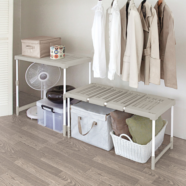 ピタッ！と伸びるん棚