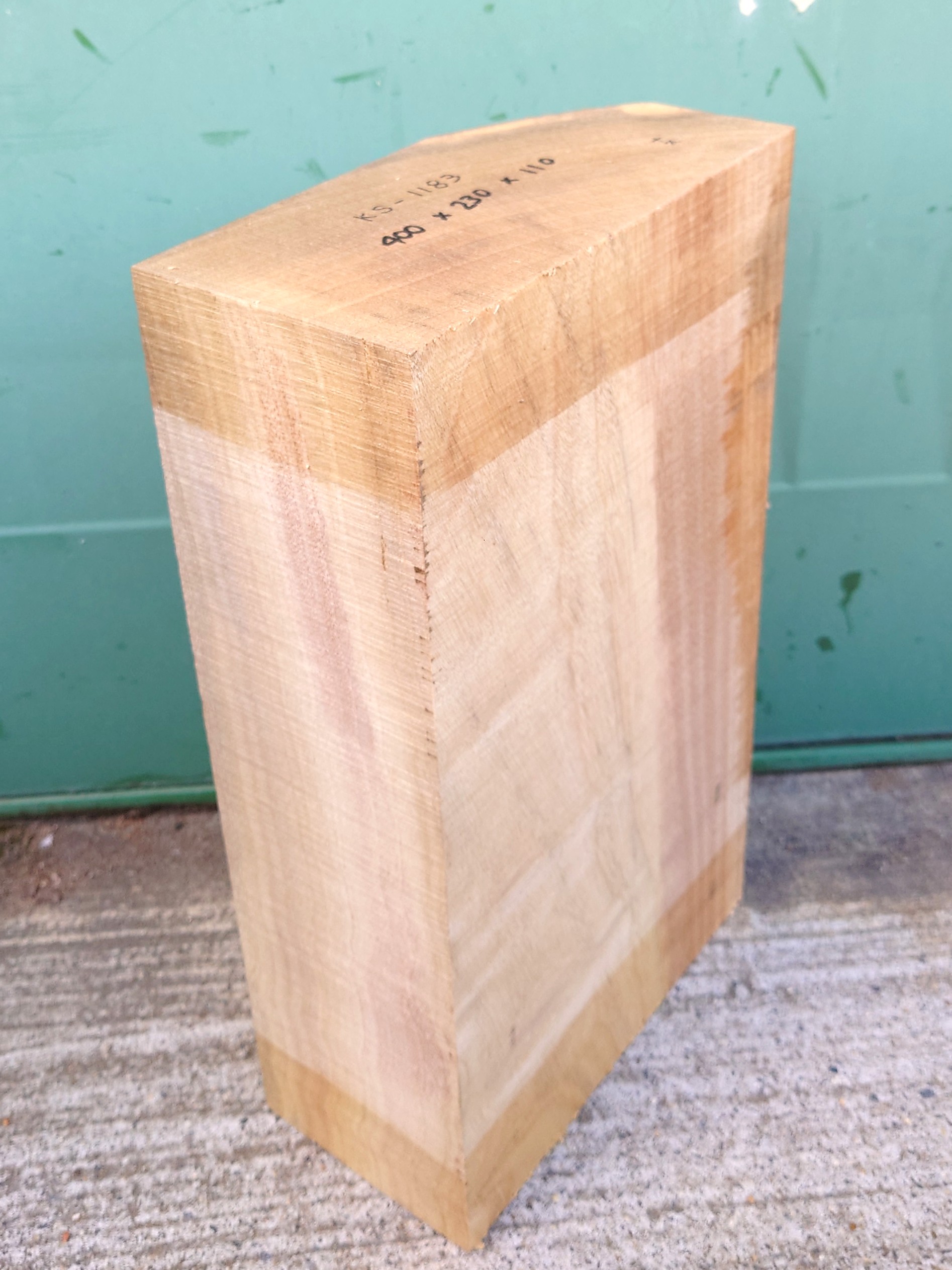 ＫＳ-１１８３　楠くすのきクスノキ　彫刻材　４００×２３０×１１０