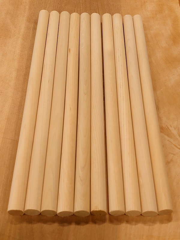 ヒバ丸棒【犬のマイバチさんオーダー商品】 