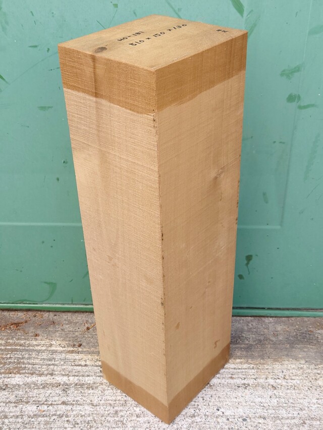 HO-１８４　朴ホウノキほうのき国産　彫刻用材　５１０×１５０×１３０【天然乾燥材】