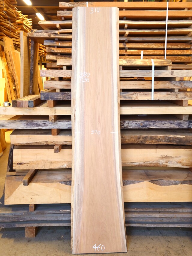 Ｋ-９０２　欅ケヤキ　国産　看板用板　２０８０×４５０【仕上げ加工済】【天然乾燥材】