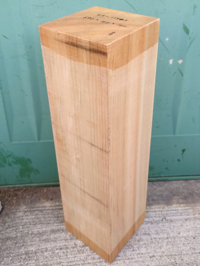 ＫＳ-１１５５　楠くすのきクスノキ　彫刻材　５９０×１６０×１６０