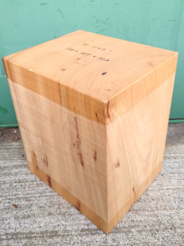 【アウトレット】ＫＳ-１１７７　楠くすのきクスノキ　彫刻材　３２０×２６５×２２０