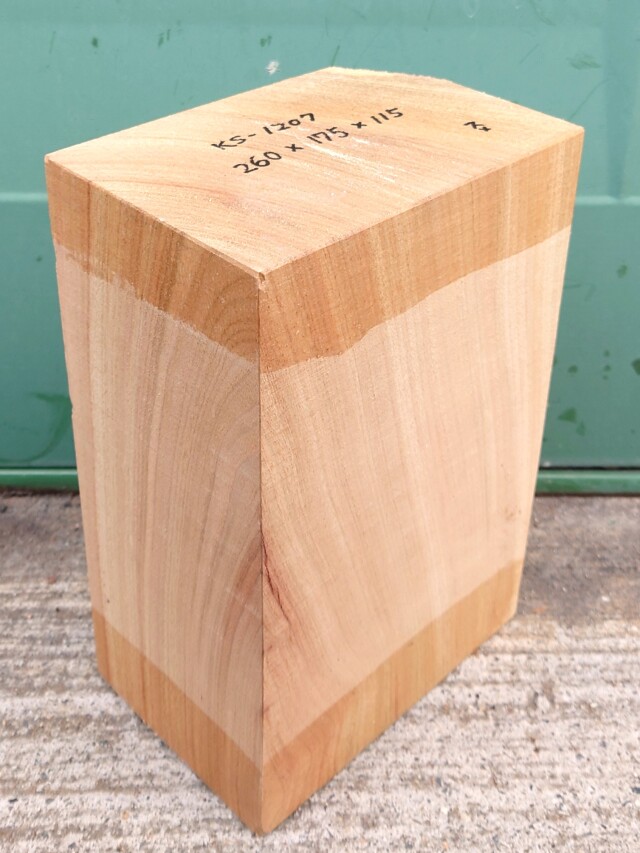 ＫＳ-１２０７　楠くすのきクスノキ　彫刻材　２６０×１７５×１１５