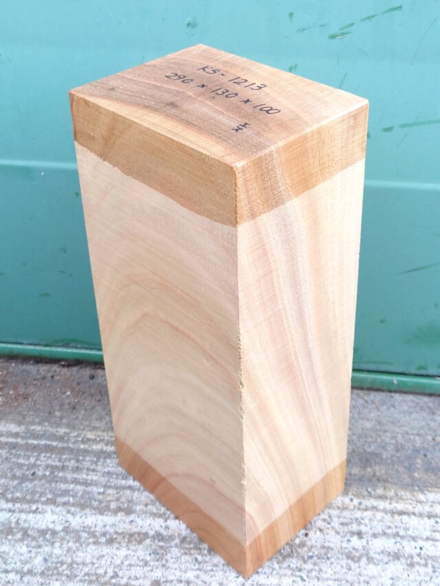 ＫＳ-１２１３　楠くすのきクスノキ　彫刻材　２９０×１３０×１００