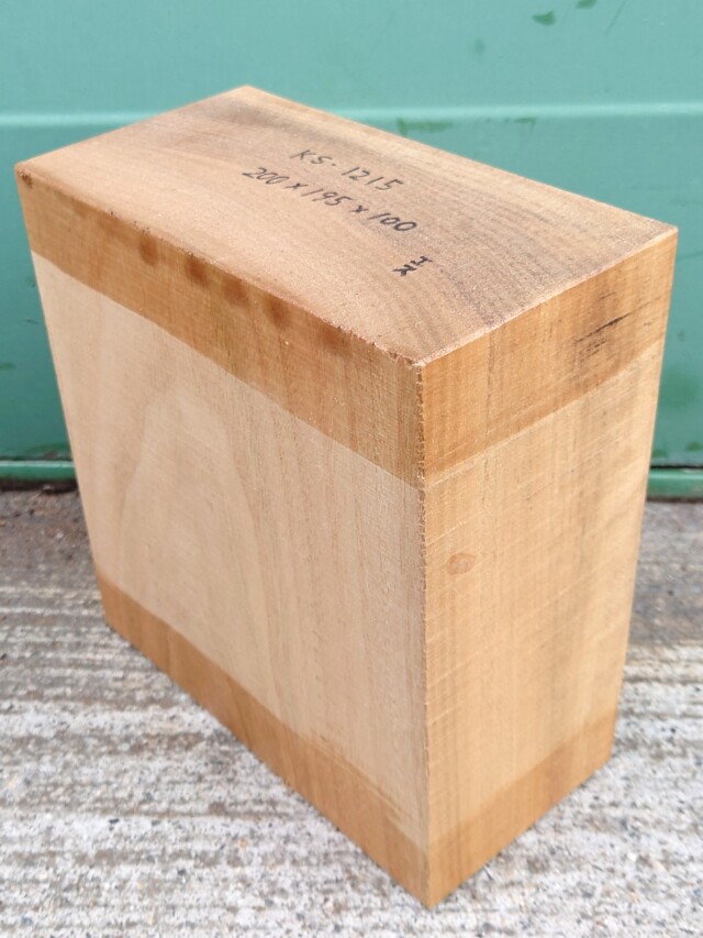 ＫＳ-１２１５　楠くすのきクスノキ　彫刻材　２００×１９５×１００