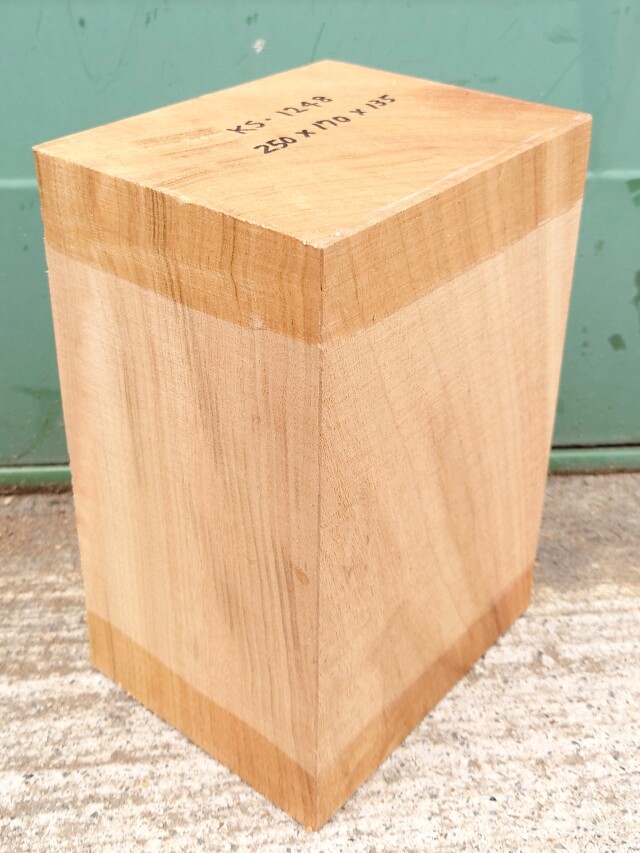 ＫＳ-１２４８　楠くすのきクスノキ　彫刻材　２５０×１７０×１３５