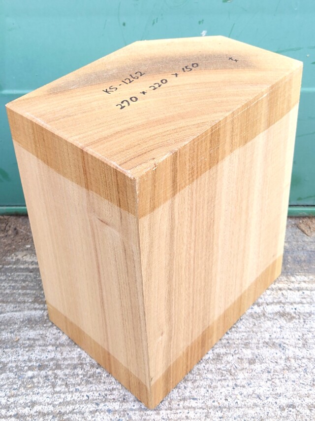 ＫＳ-１２６２　楠くすのきクスノキ　彫刻材　２７０×２２０×１５０