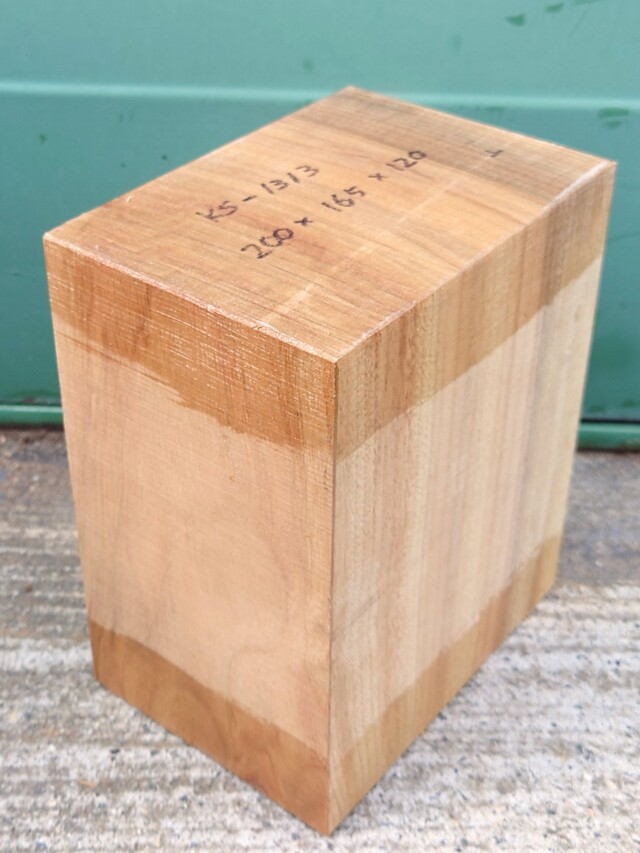 ＫＳ-１３１３　楠くすのきクスノキ　彫刻材　２００×１６５×１２０