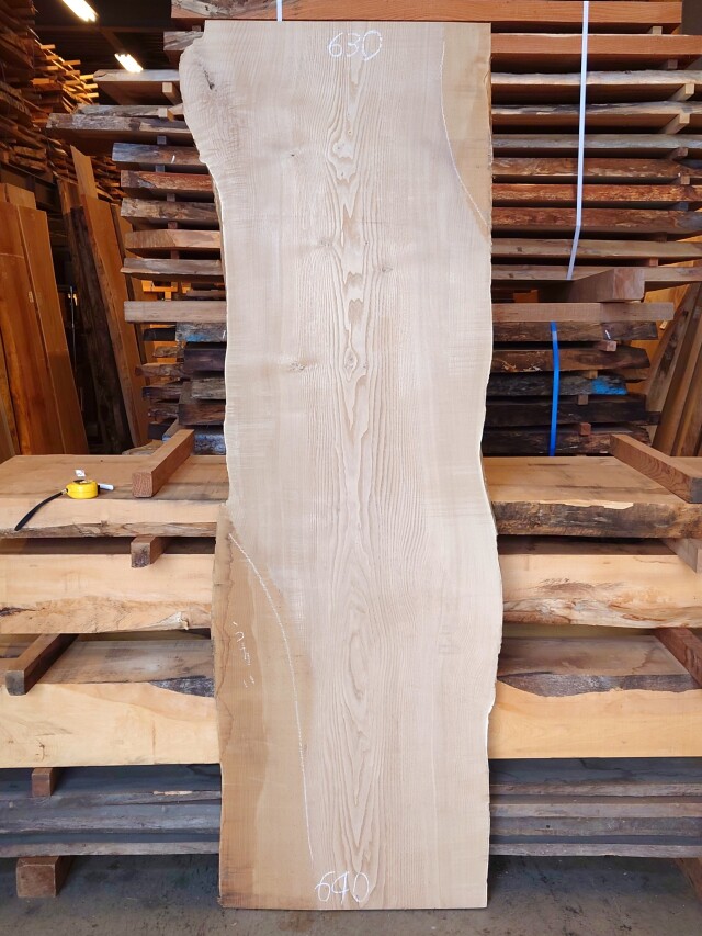 KU-175 栗クリ 国産 天然耳付き板 2030×600【天然乾燥材