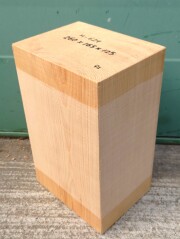 Ｈ-６２４　木曽桧　檜ヒノキひのき　彫刻用　２６０×１６５×１２５【天然乾燥材】