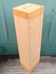 Ｈ-６３７　木曽桧　檜ヒノキひのき　彫刻用　５８０×１４５×１２５【天然乾燥材】